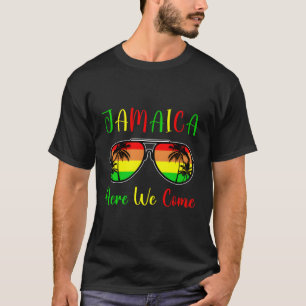 Camiseta Jamaica Here We Come 2023 2024 Jamaican Travel Vac