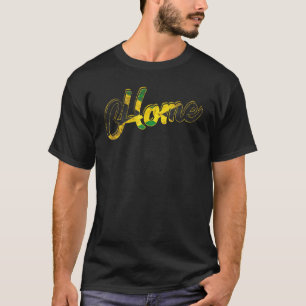 Camiseta Jamaica Home Rastafarian Reggae Vintage Jamaican F