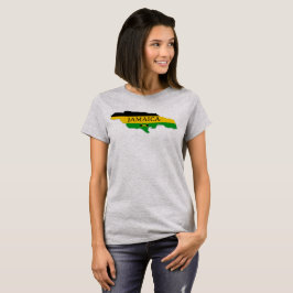 Camiseta Jamaica Map Designer Shirt Appare Sale; Man Lady