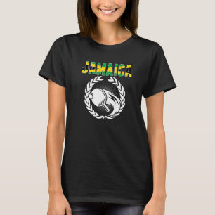 Camiseta Jamaica Mesa de Tenis Jamaiquino Ping Pong Apoyado