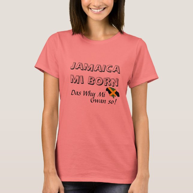 Camiseta Jamaica MI Born (Anverso)