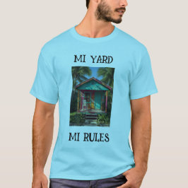 Camiseta Jamaica mi yard mi riles  T-Shirt