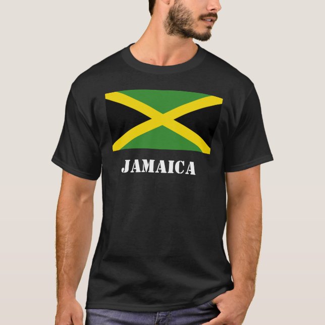 Camiseta Jamaica Negra (Anverso)