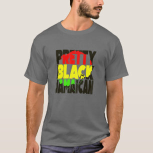 Camiseta Jamaica Negra Mujeres Africanas Jamaica bonito