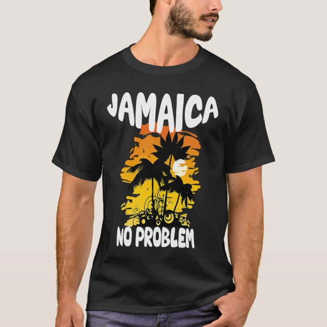 Camiseta Jamaica no es problema (Anverso)
