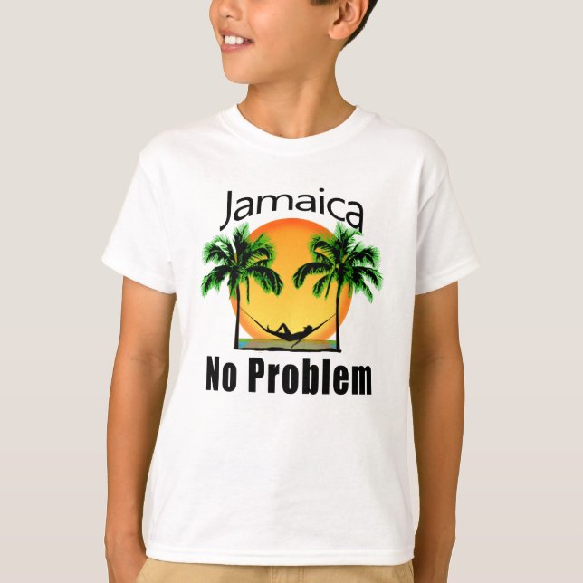 Camiseta Jamaica No hay problema (Anverso)