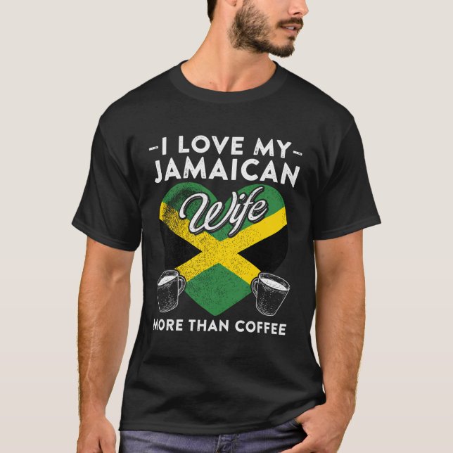 Camiseta Jamaica: Patrimonio jamaiquino Orgulloso jam (Anverso)
