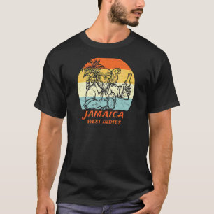 Camiseta Jamaica: Pirata de las Indias Occidentales y Parro