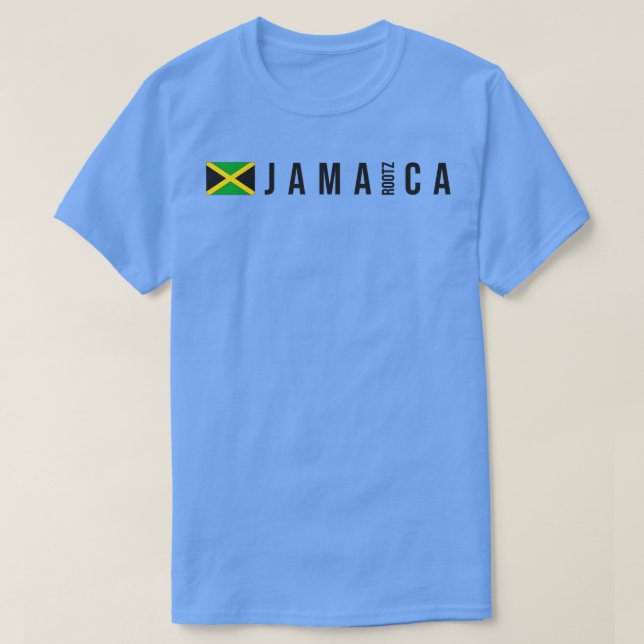 Camiseta Jamaica Rootz (Diseño del anverso)