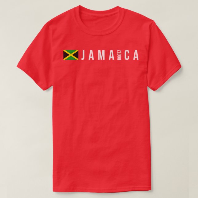 Camiseta Jamaica Rootz 1 (Diseño del anverso)
