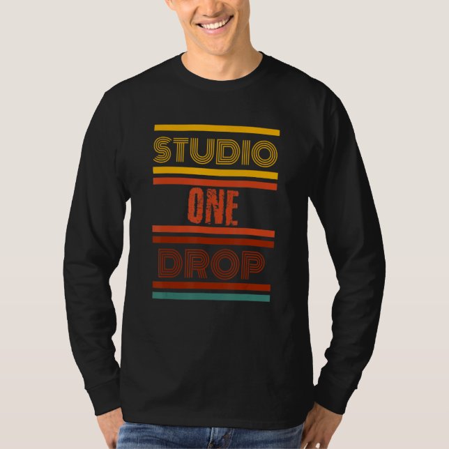 Camiseta Jamaica S Reggae Music Studio One Drop Jamaica Sou (Anverso)