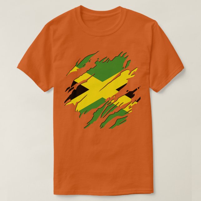 Camiseta Jamaica siempre (Diseño del anverso)
