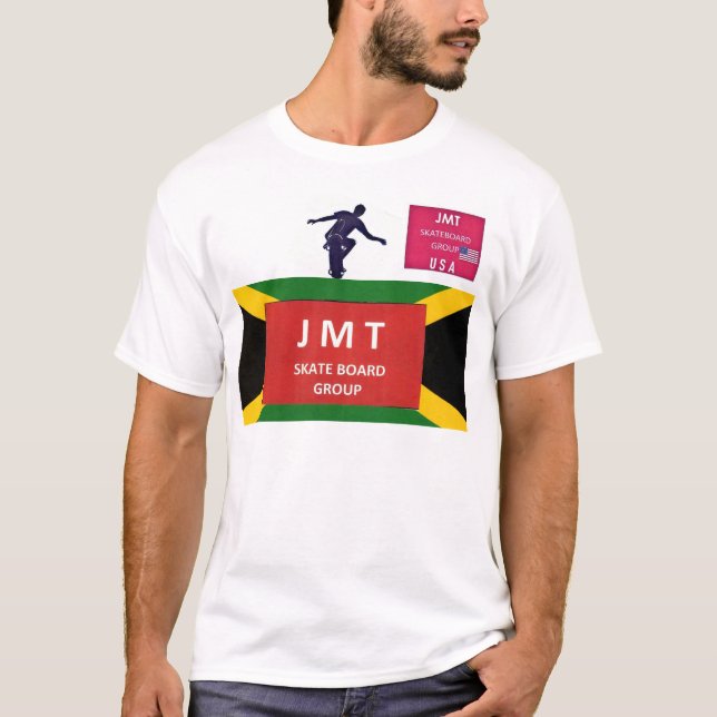 Camiseta JAMAICA SK8 JMT T-Shirt (Anverso)