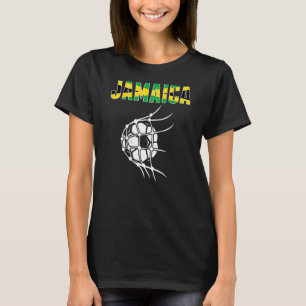 Camiseta Jamaica Soccer Ball En Net Support Jamaican Footba