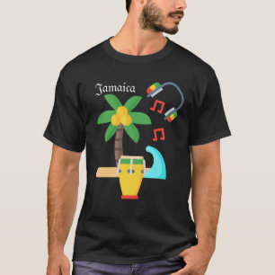 Camiseta Jamaica suena, islas caribeñas, viaje a Jamaica