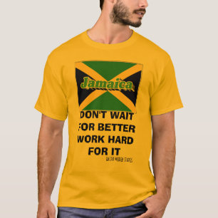 Camiseta Jamaica TRABAJA DURO