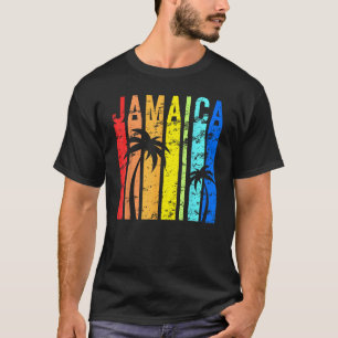 Camiseta Jamaica Vintage Design Jamaican Island Vacation Ja