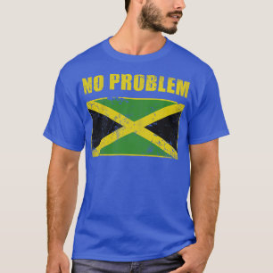 Camiseta Jamaica vintage No hay problema bandera jamaiquina