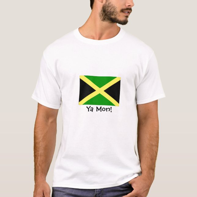Camiseta ¡Jamaica, Ya lunes! (Anverso)