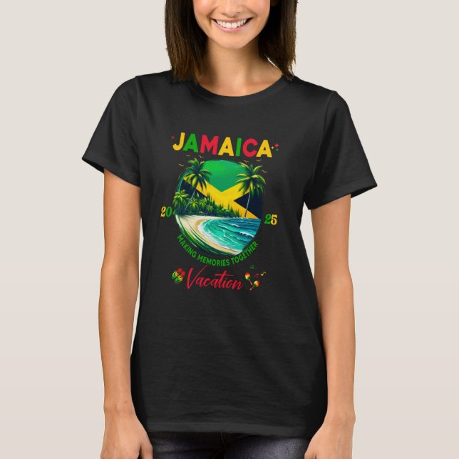Camiseta Jamaican Birthday Besties Jamaica Vacation Matchin (Anverso)