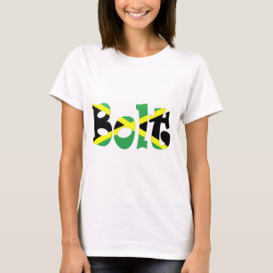 Camiseta jamaicana de la bandera de Usain Bolt