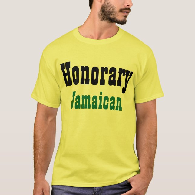Camiseta jamaicano honorario (Anverso)