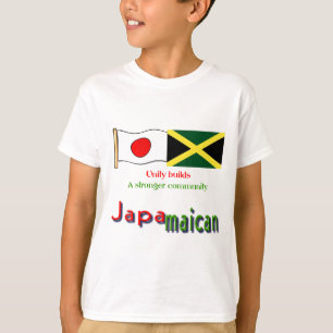 Camiseta jamaicano-japonés