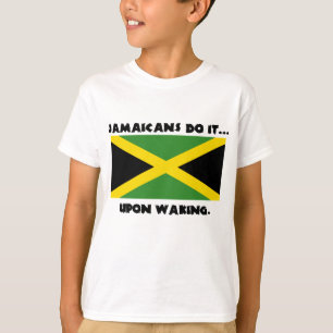 Camiseta Jamaicanos lo hacen... al despertar
