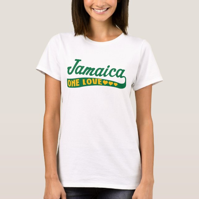 Camiseta jamaicaonelove (Anverso)