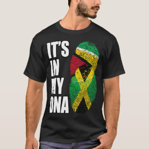 Camiseta Jamaiquinos Y Guyaneses Mezclan El Patrimonio De L