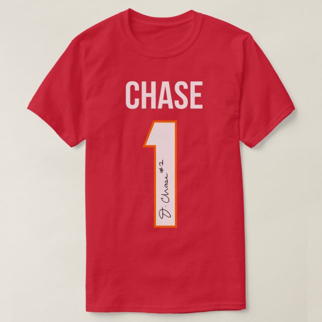 CAMISETA JAMARR CHASE 16 (Diseño del anverso)