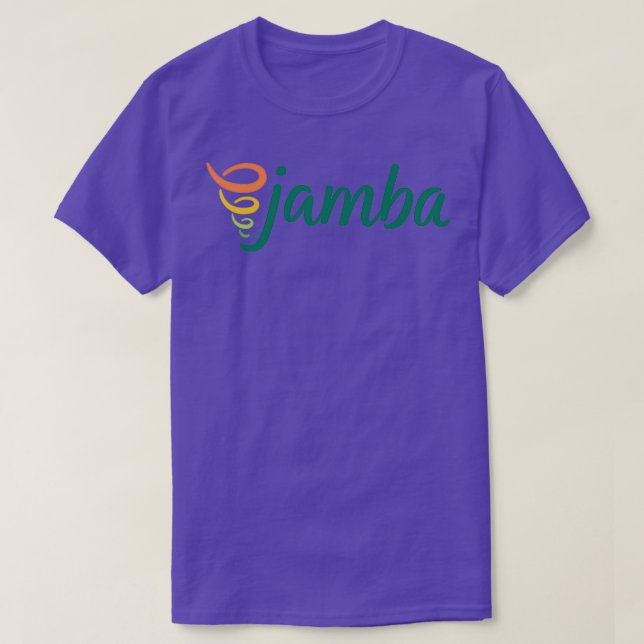 Camiseta Jamba Juice Cafe  (Diseño del anverso)