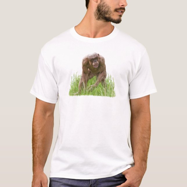 Camiseta Jambo El Único Chimpancé Sin Cabello (Anverso)