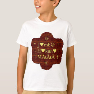 Camiseta Jambo Hakuna Matata: Dibujo/gráfico de arte africa