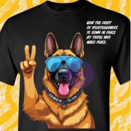 Camiseta James 3:18 Biblia Scripture - Cristiano