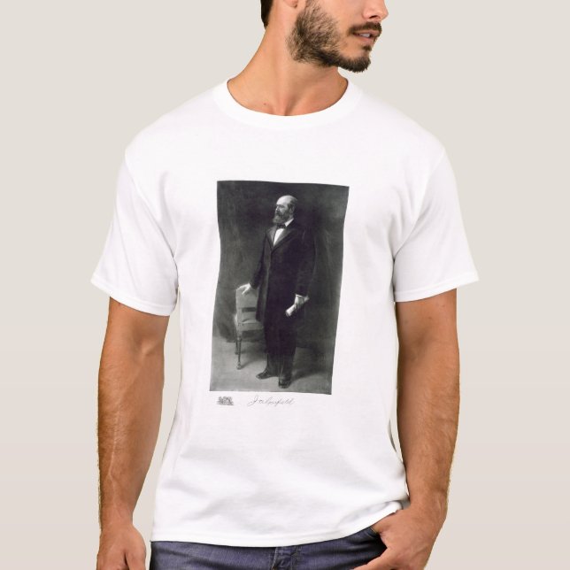 Camiseta James A. Garfield, vigésimo presidente del St (Anverso)