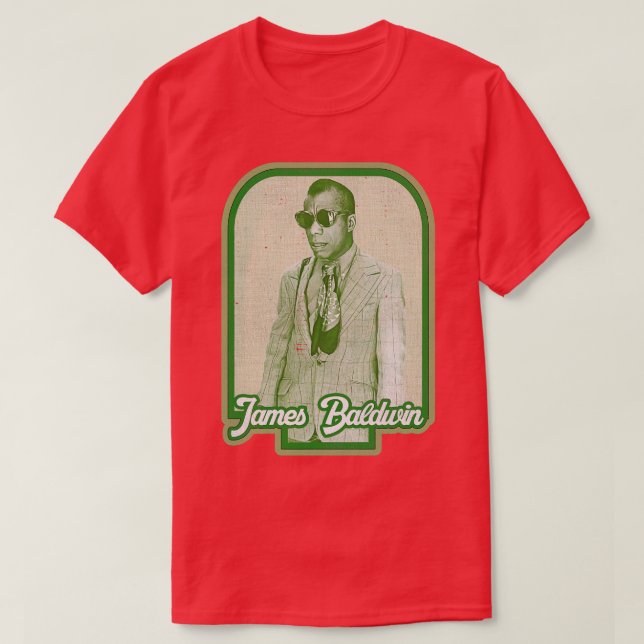 Camiseta James Baldwin Guay (Diseño del anverso)