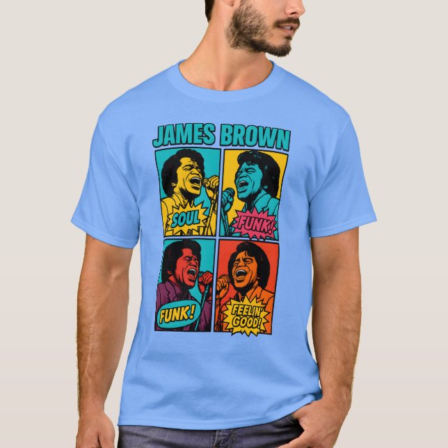 CAMISETA JAMES BROWN (Anverso)