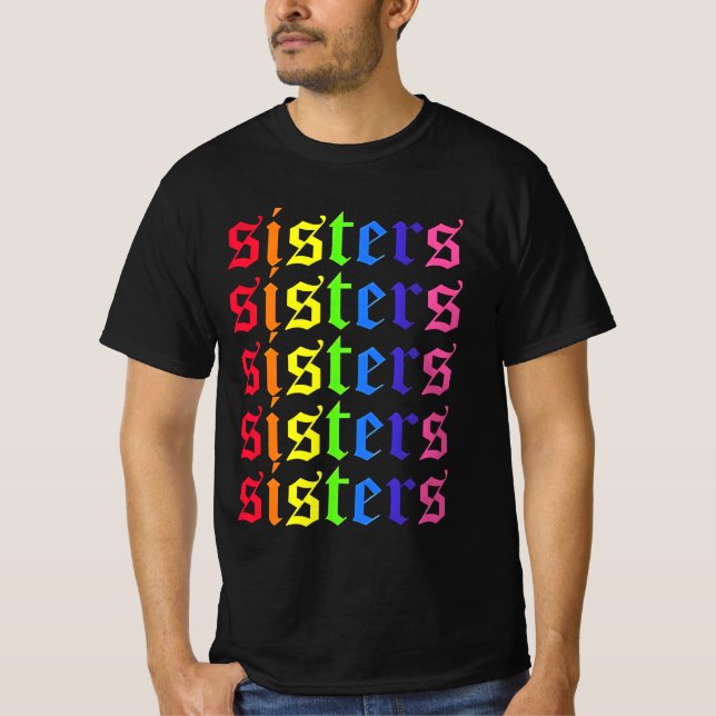 Camiseta James Charles Sisters Colorful (Anverso)