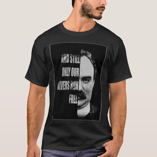 Camiseta James Connolly, líder socialista Irlanda489 (Anverso)