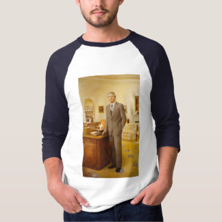 Camiseta James Earl Carter pintó retrato del presidente de 
