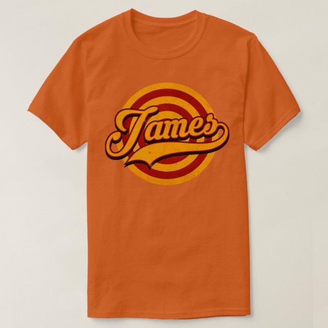 Camiseta James es el nombre (Diseño del anverso)