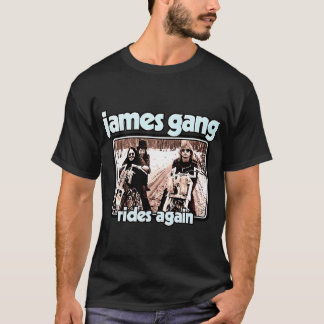 Camiseta James Gang Cabalga de Nuevo