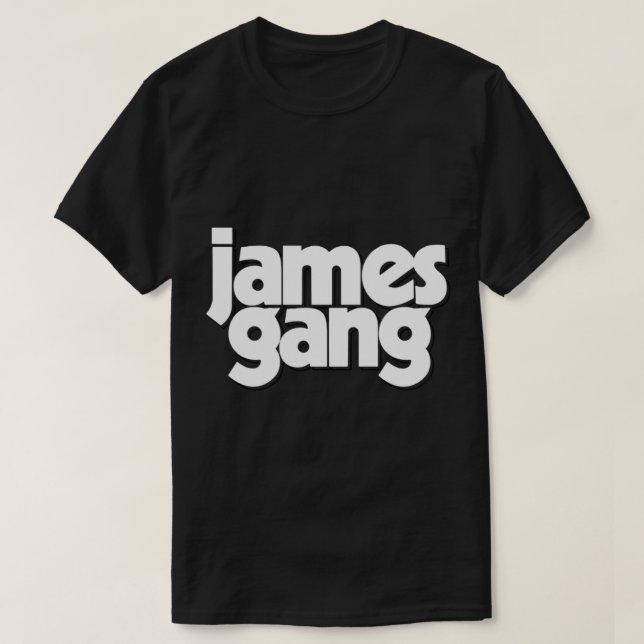 Camiseta James Gang (camiseta clásica blanca) (Diseño del anverso)
