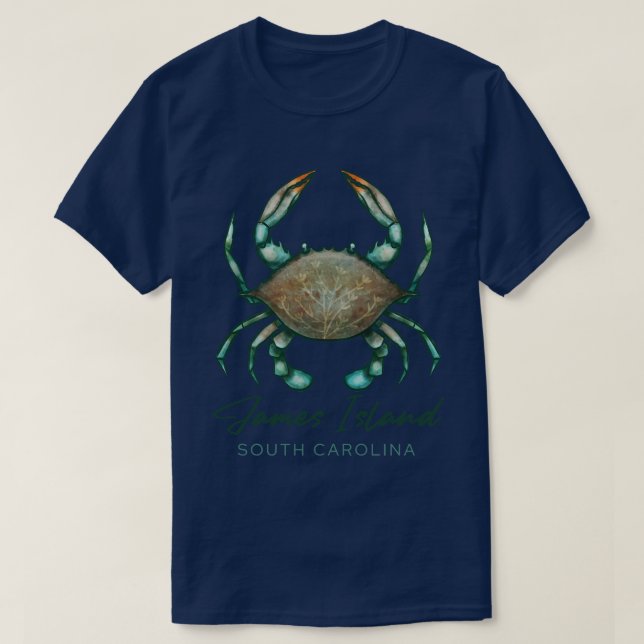 Camiseta James Island South olina SC (Diseño del anverso)