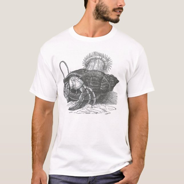 Camiseta James Johonnot - cangrejo de ermitaño (Anverso)