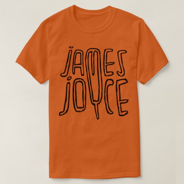 Camiseta James Joyce (Diseño del anverso)