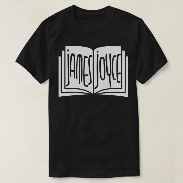 Camiseta James Joyce Book (Diseño del anverso)