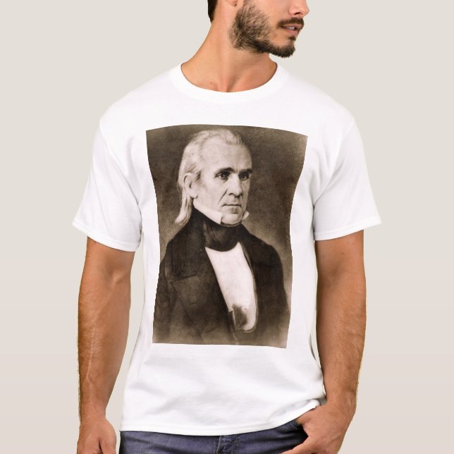 Camiseta James K Polk (Anverso)