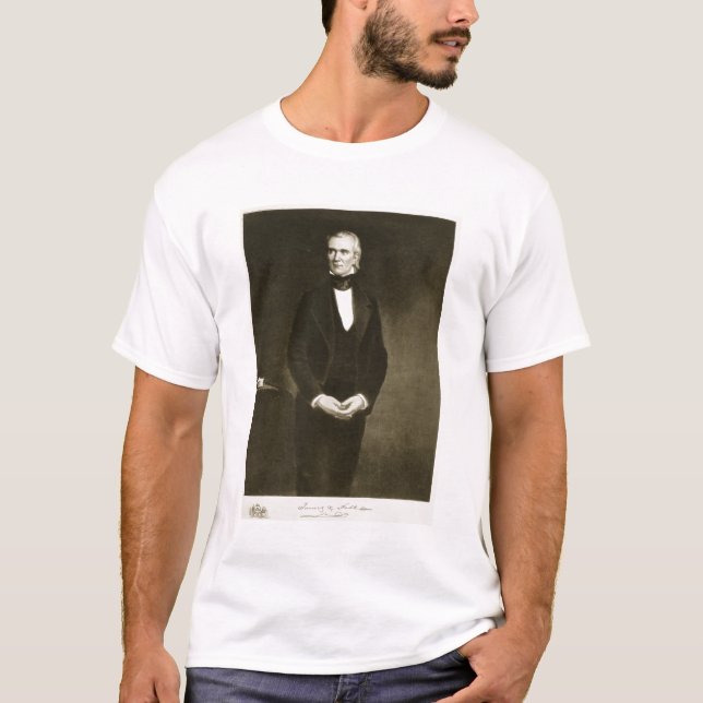 Camiseta James K. Polk (1795-1849), 11mo presidente del U (Anverso)